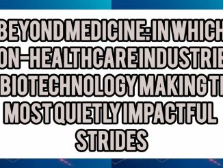 Beyond Medicine: In Which Non-Healthcare Industries Is Biotechnology Making the Most Quietly Impactful Strides