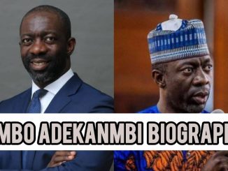 Bimbo Adekanmbi Biography